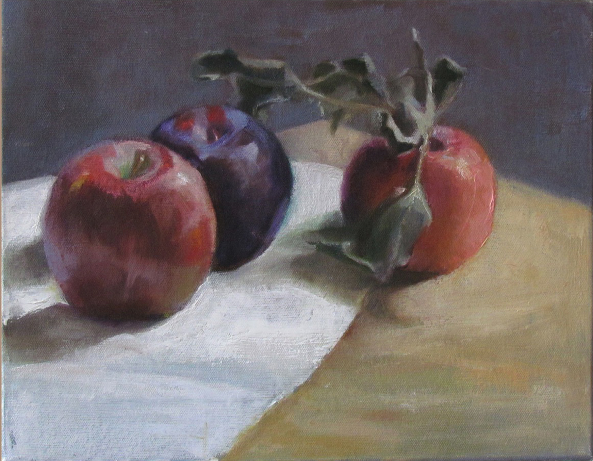 You are currently viewing Freshly Picked Apples, Oil (SOLD)