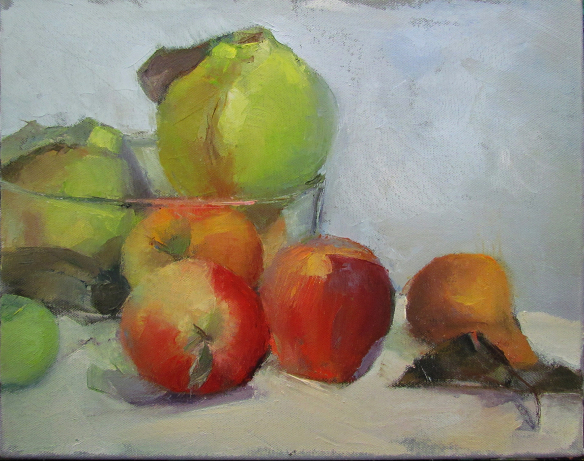 You are currently viewing Persimmons In Glass, Oil