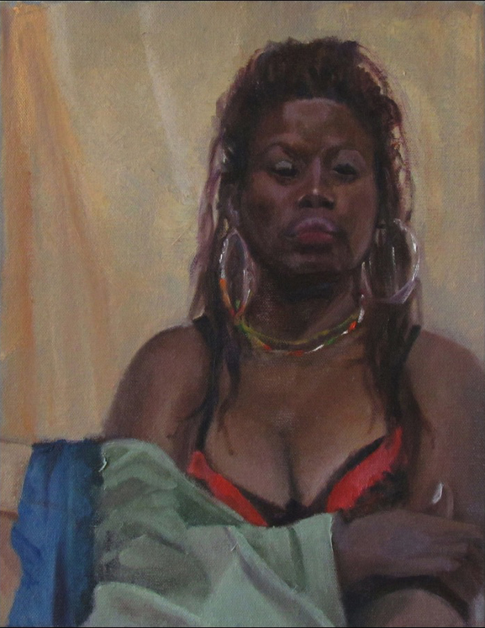 You are currently viewing Woman with Attitude, Oil